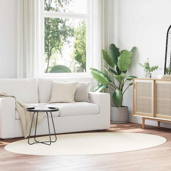 vidaXL Teppich HUARTE Creme 230 x 160 cm 100 %Polyester