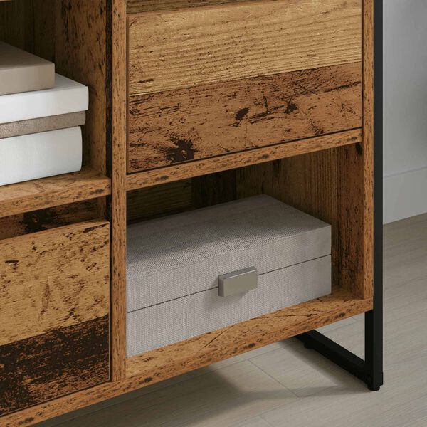 vidaXL TV-Schr&auml;nk Altholz 100 x 36 x 49,5 cm Holzwerkstoff