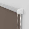 vidaXL Verdunkelungsrollo Kaffeebraun 100x130cm Stoffbreite 95,7cm