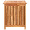 vidaXL Gartenbox 60x50x58 cm Massivholz Teak
