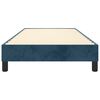 vidaXL Boxspringbettgestell Dunkelblau 100x200 cm Samt
