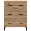 vidaXL Sideboard Artisan-Eiche 69,5 x 34 x 90 cm Holzwerkstoff