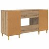vidaXL Schreibtisch Artisan-Eiche 140 x 50 x 75 cm Holzwerkstoff