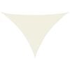 vidaXL Sonnensegel Oxford-Gewebe Dreieckig 5x6x6 m Creme