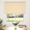 vidaXL Verdunkelungsrollo Beige 125x150 cm Stoffbreite 121,6 cm