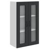 vidaXL Geschirrsp&uuml;lerfront Kalmar Schwarz 60 x 31 x 100 cm