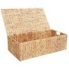 vidaXL Aufbewahrungsbox Natur 75 x 42 x 23 cm Wasserhyazinthe