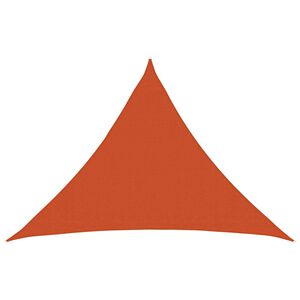 vidaXL Sonnensegel Orange 7 x 5 x 5 m HDPE