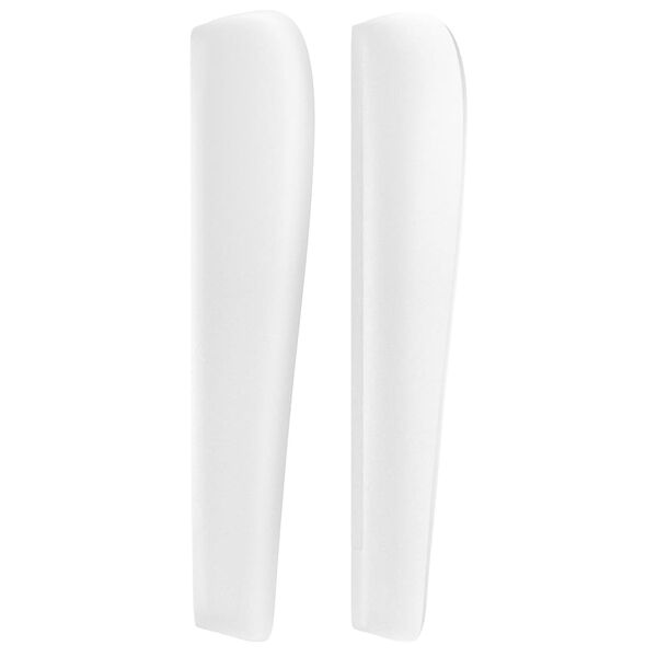 vidaXL Kopfteil mit Ohren Weiß 83x23x118/128 cm Kunstleder