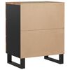 vidaXL Nachttisch 50x33x62 cm Altholz Massiv & Holzwerkstoff