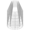vidaXL Gabionen-Hochbeet Verzinktes Eisen 400x50x50 cm
