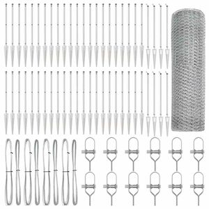 vidaXL Zaunpfosten Silber