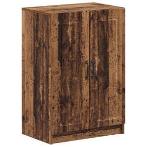 vidaXL Schuhschrank UTRECHT 59,5 x 39,5 x 87 cm Holzwerkstoff Altholz