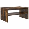 vidaXL Couchtisch Ger&auml;ucherte Eiche 80 x 50 x 40 cm Holzwerkstoff