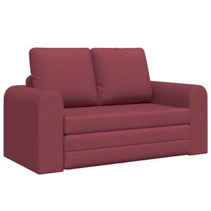 vidaXL Schlafsofa Weinrot 148 x 71 x 83 cm Stoff
