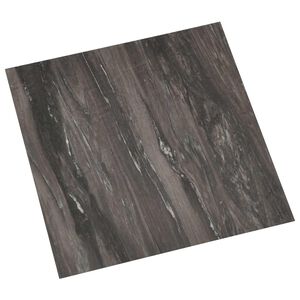 vidaXL Bodenplanken Dunkelgrau 5,11 m&sup2; 55 Stk. PVC