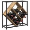 vidaXL Weinregal Artisan-Eiche 51 x 18 x 52,5 cm Holzwerkstoff