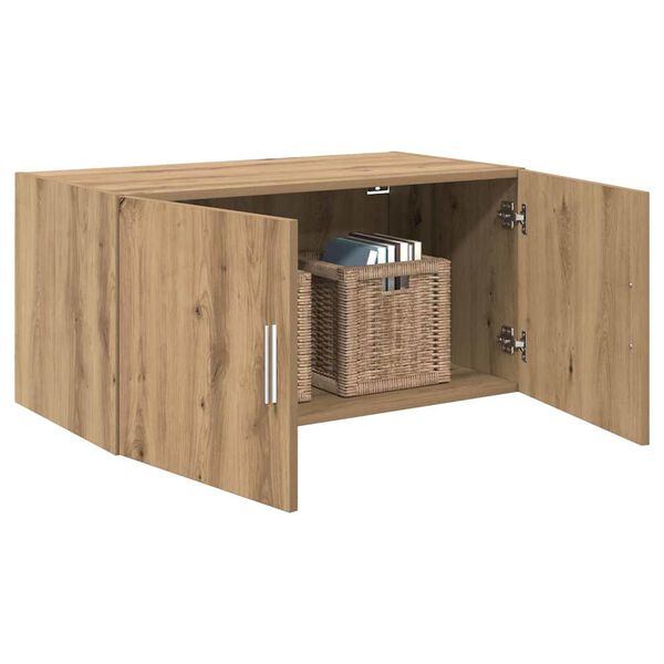 vidaXL Wandschrank Artisan-Eiche 80 x 42,5 x 40 cm Holzwerkstoff