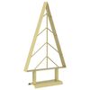 vidaXL Metall Weihnachtsbaum KUOPIO 60 cm Stahl Gold
