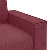 vidaXL Sofa Stuhl Weinrot 100x78x84 cm Stoff