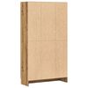 vidaXL Bücherschrank Artisan-Eiche 82,5x30,5x150 cm Holzwerkstoff