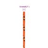 vidaXL Bootsseil Orange 6 mm 25 m Polypropylen