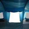 vidaXL Tunnel-Familienzelt 16 Personen Blau Wasserdicht