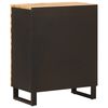 vidaXL Aufbewahrungs-Sideboard Braun 60 x 33,5 x 75 cm
