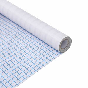 vidaXL Selbstklebende Fensterfolie Mattierte Streifen 45 x 1000 cm PVC