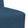 vidaXL Modulares Armfreies Sofa 2 pcs Blau 55 x 74 x 82 cm Stoff