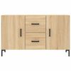 vidaXL Sideboard Sonoma-Eiche 100x36x60 cm Holzwerkstoff