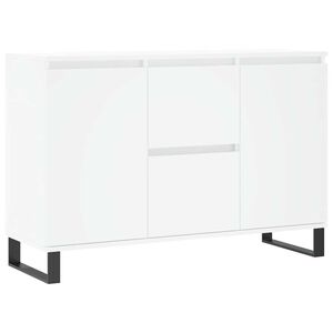 vidaXL Sideboard Wei&szlig; 101,5x35x70 cm Holzwerkstoff