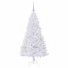 vidaXL K&uuml;nstlicher Weihnachtsbaum Wei&szlig; 150 cm PVC und Stahl