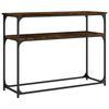 vidaXL Konsolentisch R&auml;uchereiche 100x35,5x75 cm Holzwerkstoff