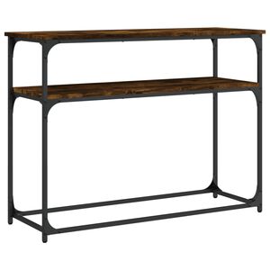 vidaXL Konsolentisch R&auml;uchereiche 100x35,5x75 cm Holzwerkstoff