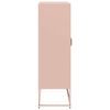 vidaXL Highboard Rosa 68x39x123 cm Stahl