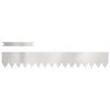 vidaXL Raseneinfassung 10 pcs Silber 100 x 0,05 x 15 cm Edelstahl