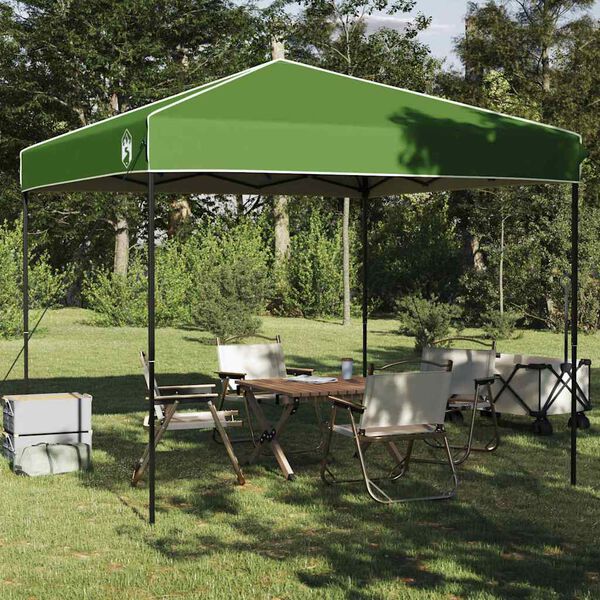 vidaXL Pop-up Pavillon Zelt Grün 250 x 250 cm Stoff