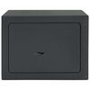 vidaXL Safe Box mit Schloss Dunkelgrau 23 x 17 x 17 cm Stahl