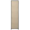 vidaXL Faltschränke 2 Stk. Creme 110x45x175 cm Stoff