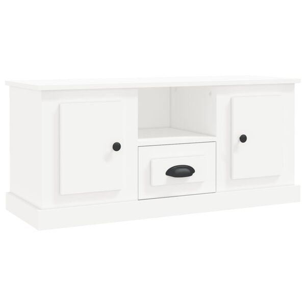 vidaXL TV-Schrank Weiß 100x35,5x45 cm Holzwerkstoff