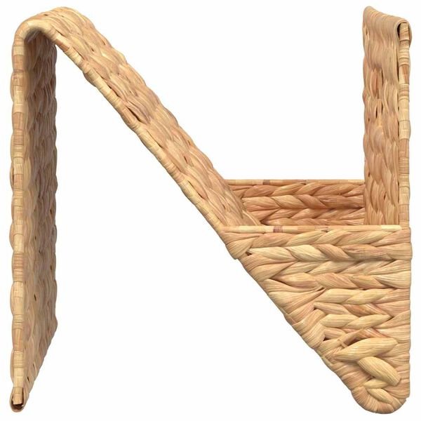 vidaXL Zeitschriftenhalter 31 x 31 x 31 cm Wasserhyazinthe