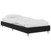 vidaXL Bettrahmen Schwarze Eiche 80 x 200 cm Holzwerkstoff