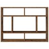 vidaXL Wandregal Altholz-Optik 75x16x55 cm Holzwerkstoff