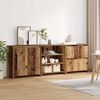 vidaXL Sideboard 3 pcs Altholz 70 x 41 x 75 cm Holzwerkstoff
