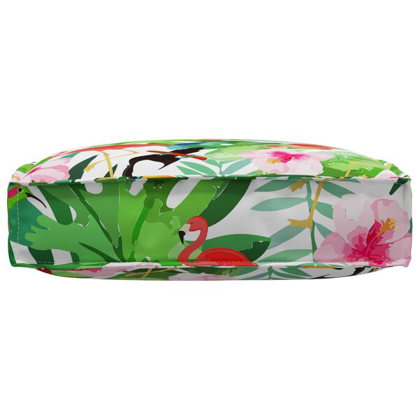 vidaXL Kissen Floral Mehrfarbig 60 x 60 x 12 cm Oxford-Stoff