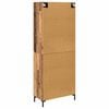 vidaXL Highboard 2 pcs Altholz Holzwerkstoff