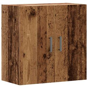 vidaXL Wandschrank Altholz-Optik 60x31x60 cm Holzwerkstoff