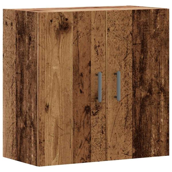 vidaXL Wandschrank Altholz-Optik 60x31x60 cm Holzwerkstoff