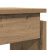 vidaXL Konsolentisch Artisan-Eiche 102x30x80 cm Holzwerkstoff